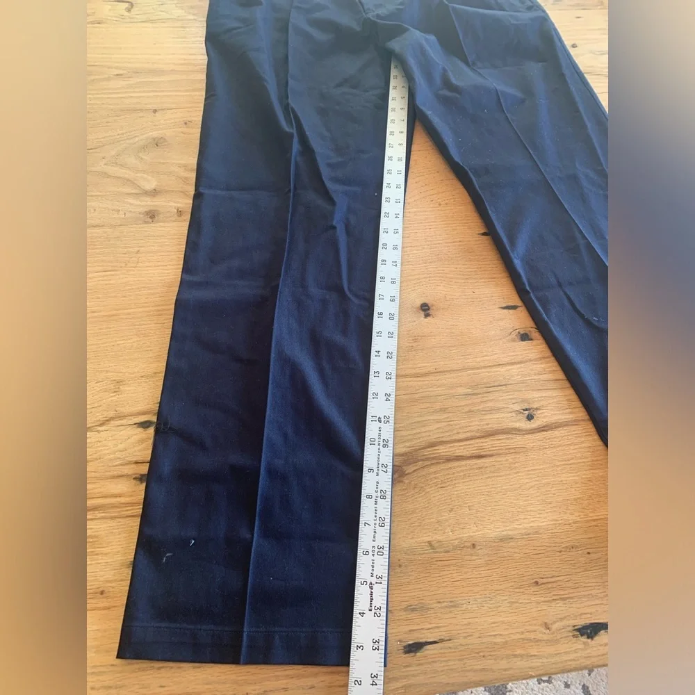Dockers Signature Khaki Straight Pleated Cotton‎ Men’s 38x34” Stretch Blue  NWT